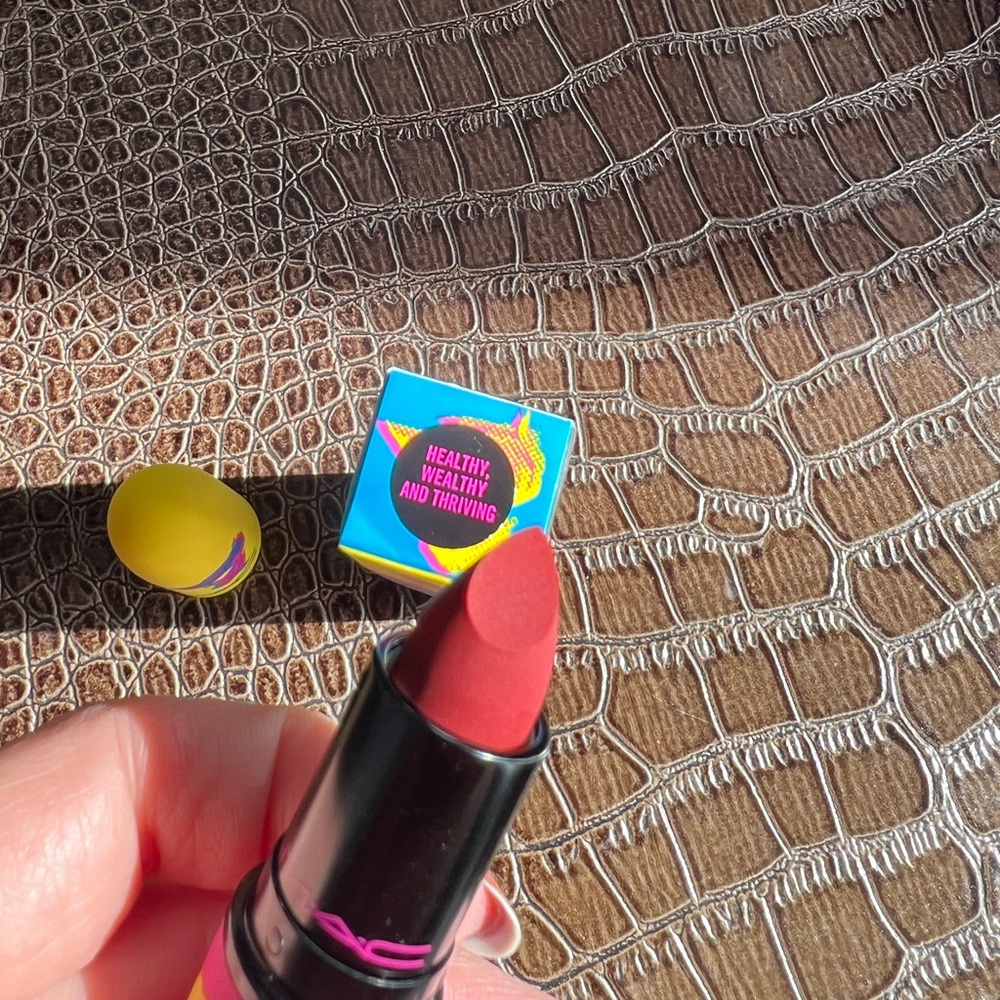 Mac lipstick from Moon Masterpiece Powder Kiss collection